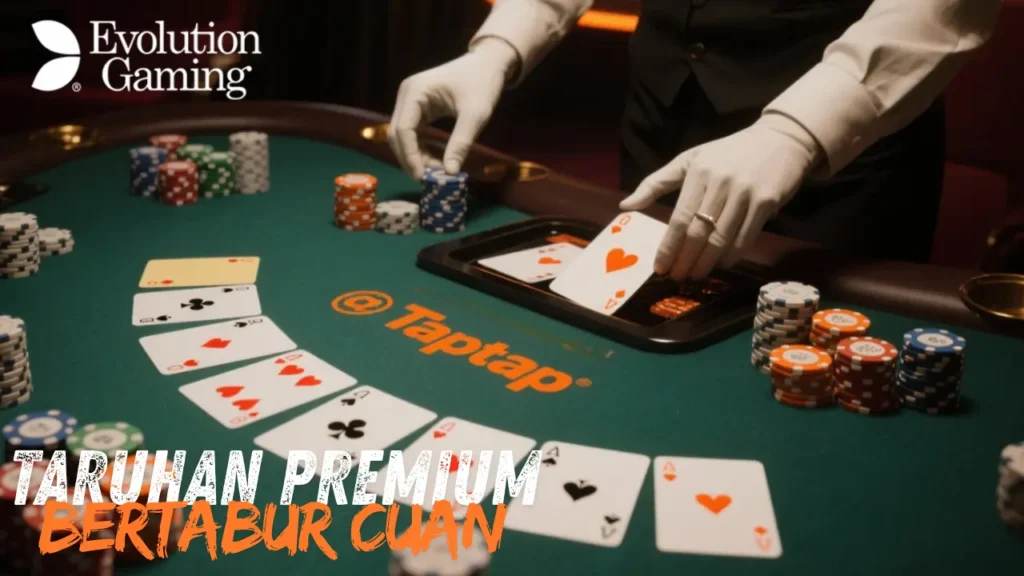 Taptap Casino - Evolution Gaming Pilihan Taruhan Premium Bertabur Cuan